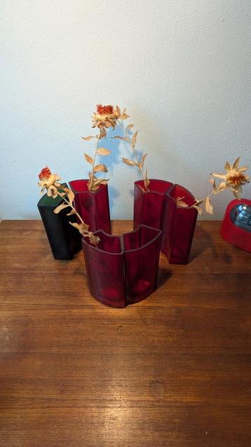 Modular Glass Vase by Per Ivar Ledang for Ikea – 1990s - afbeelding 2 Modular Glass Vase by Per Ivar Ledang for Ikea – 1990s - afbeelding 2