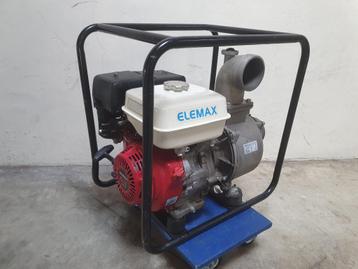 elemax vuilwaterpomp honda GX270 1800 Liter/Min