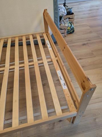 IKEA NEIDEN bedframe + LUROY lattenbodem (slatted base) - afbeelding 2 IKEA NEIDEN bedframe + LUROY lattenbodem (slatted base) - afbeelding 2