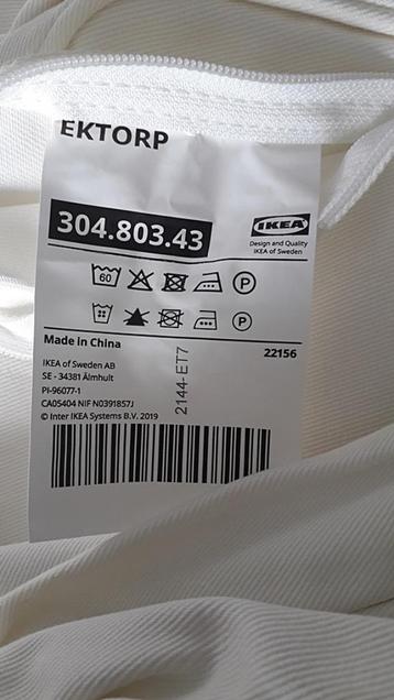 Ikea EKTORP 2-zitsbankovertrekhoezenset - afbeelding 3 Ikea EKTORP 2-zitsbankovertrekhoezenset - afbeelding 3