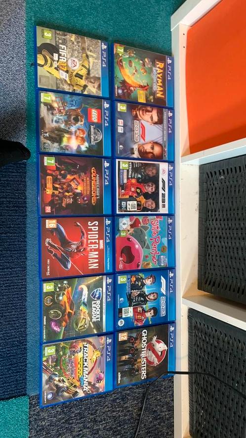 Ps4 games, Spelcomputers en Games, Spelcomputers | Sony PlayStation 4, Refurbished, Original, Met 1 controller, Met games, Ophalen of Verzenden