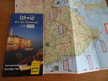 anwb extra reisgids Istrie en de Kvarner + de landkaart