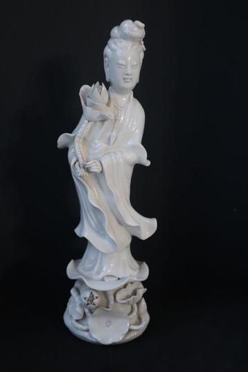 Guanyin (1) - blanc de chine porselein - China - 20e eeuw