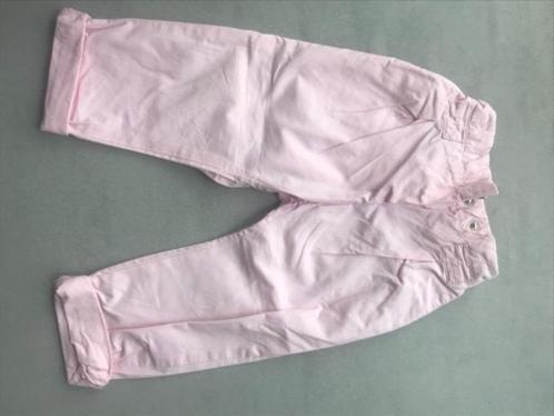Le Chic, roze katoenen broekje maat 92, Kinderen en Baby's, Kinderkleding | Maat 92, Zo goed als nieuw, Meisje, Broek, Ophalen of Verzenden