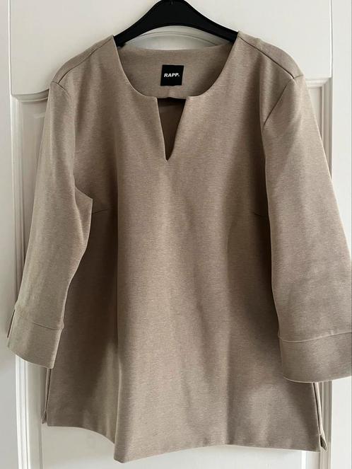 Beige shirt Rapp, Kleding | Dames, Tops, Zo goed als nieuw, Maat 38/40 (M), Beige, Ophalen of Verzenden