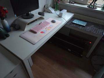 Ikea Malm Bureau - Gebruikt, Goede Conditie - afbeelding 2 Ikea Malm Bureau - Gebruikt, Goede Conditie - afbeelding 2