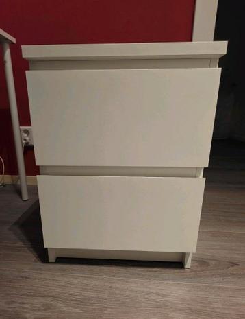 Ikea Malm nachtkastje kastje wit ladekast ladekastje - afbeelding 2 Ikea Malm nachtkastje kastje wit ladekast ladekastje - afbeelding 2
