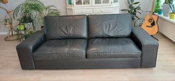 Leren 3-zits IKEA Kivik bank - afbeelding 1 Leren 3-zits IKEA Kivik bank - afbeelding 1