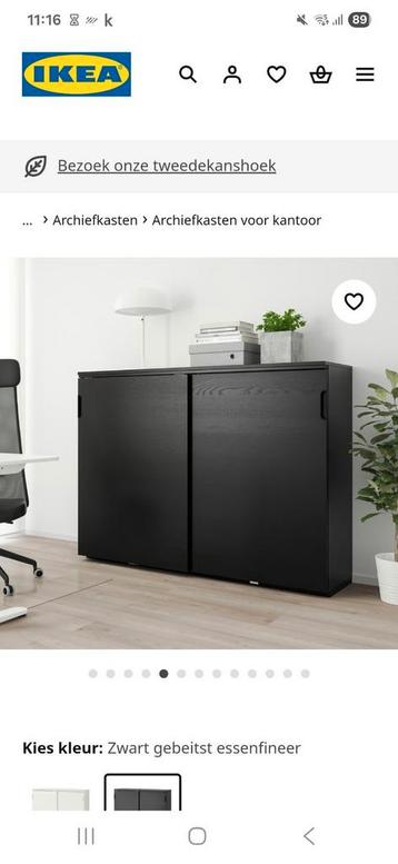 Zeer nette Ikea Galant archiefkast - afbeelding 2 Zeer nette Ikea Galant archiefkast - afbeelding 2