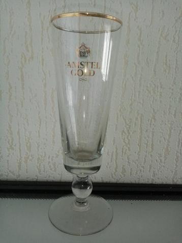 Amstel Gold voetglas 