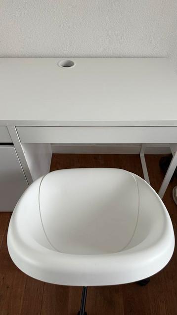 IKEA MALM Bureau + Bureaustoel - Amsterdam Zuid - afbeelding 2 IKEA MALM Bureau + Bureaustoel - Amsterdam Zuid - afbeelding 2