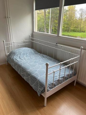 Bedframe - IKEA bedbankframe metaal - metalen bed 90 x 200