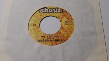 USA Shout label Soul single BOBBY HARRIS - sticky sticky