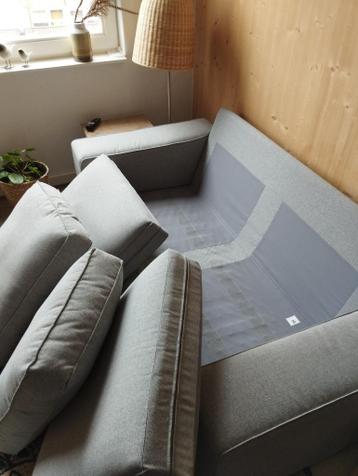 KIVIK 2 zits bank IKEA z.g.a.n. beige/grijs - afbeelding 5 KIVIK 2 zits bank IKEA z.g.a.n. beige/grijs - afbeelding 5