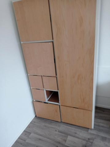 Rakke kledingkast - mist lade - gratis af te halen - afbeelding 2 Rakke kledingkast - mist lade - gratis af te halen - afbeelding 2