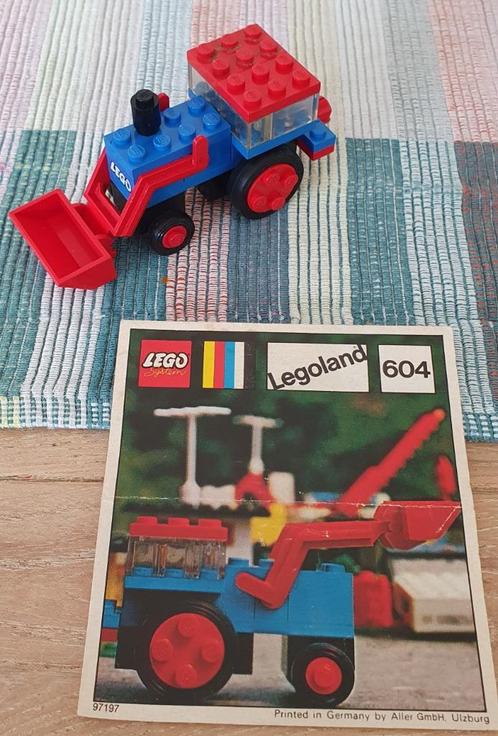 Lego 604 -2 Excavator (ad1), Kinderen en Baby's, Speelgoed | Duplo en Lego, Gebruikt, Lego, Complete set, Ophalen of Verzenden