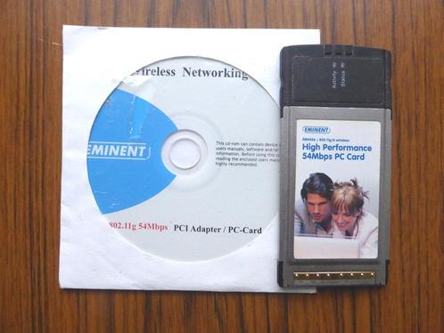 EMINENT High Performance 54Mbps PC Card, Computers en Software, Vintage Computers, Ophalen of Verzenden
