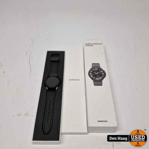 Samsung Galaxy Watch6 Classic 43mm WiFi | Nieuwstaat, Sieraden, Tassen en Uiterlijk, Horloges | Heren, Zo goed als nieuw