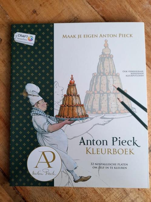 Anton Pieck kleurboek met Nostalgische platen, Hobby en Vrije tijd, Tekenen, Ophalen of Verzenden