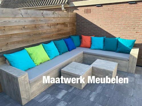 Tuin-Binnen meubels. NU IN DE MEGA UITVERKOOP, Tuin en Terras, Tuinbanken, Zo goed als nieuw, Hout, Ophalen of Verzenden