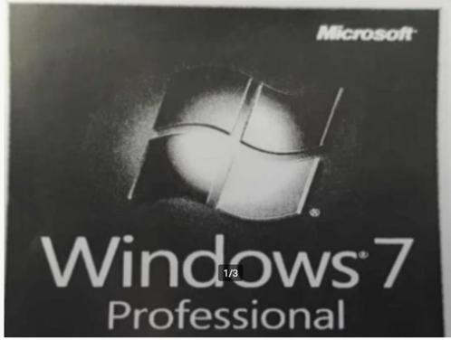 besturingssoftware windows 7 Professional. 64 of 32 Bits, Computers en Software, Besturingssoftware, Nieuw, Windows, Verzenden