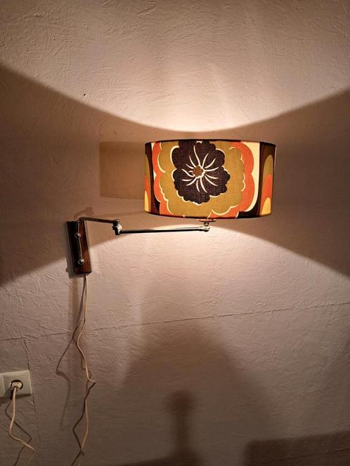 Leuke vintage wandlamp, Verzamelen, Retro, Huis en Inrichting, Ophalen of Verzenden