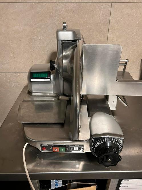 Berkel 834s safe snijmachine met weegschaal, Zakelijke goederen, Horeca | Keukenapparatuur, Bakkerij en Slagerij, Gebruikt, Ophalen of Verzenden