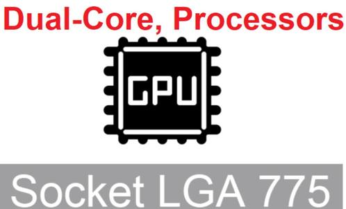 ACTIE 4,99, Diverse Dual-Core CPU LGA 775. Socket 775 (18X), Computers en Software, Processors, Nieuw, 2-core, 2 tot 3 Ghz, Verzenden