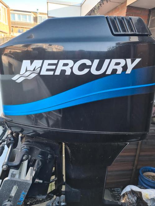 Mercury 135pk optimax (LAATSTE KANS), Watersport en Boten, Buiten- en Binnenboordmotoren, Gebruikt, Benzine, Buitenboordmotor