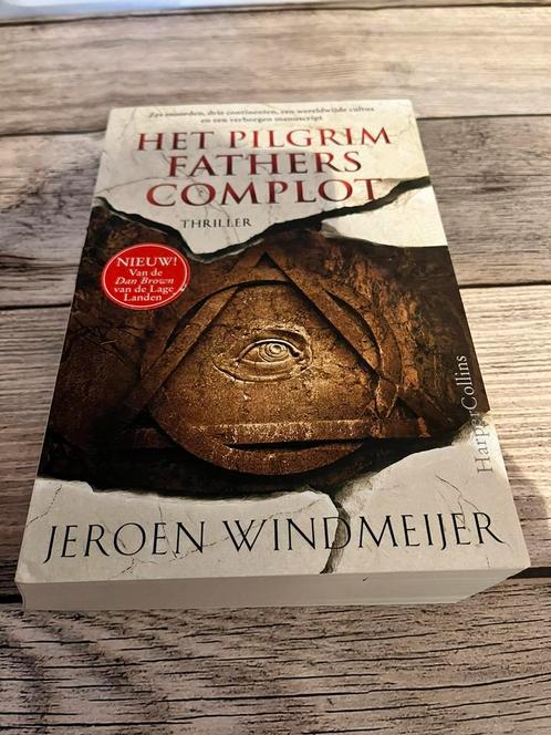 Jeroen Windmeijer - Het Pilgrim Fathers complot, Boeken, Thrillers, Zo goed als nieuw, Amerika, Ophalen of Verzenden