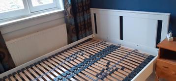 Ikea bed songesand 140x200 wit - afbeelding 1 Ikea bed songesand 140x200 wit - afbeelding 1