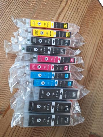 Canon 570/571 cartridges nieuw! Bod gevraagd 