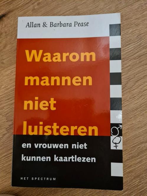 Waarom mannen niet luisteren en vrouwen niet kunnen kaartlez, Boeken, Psychologie, Zo goed als nieuw, Ophalen of Verzenden