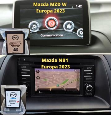 Mazda NB1 en MZD CONNECT navigatie sd kaart 2023/2024