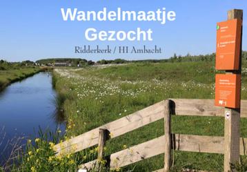 Gezocht Wandelmaatje (v) Ridderkerk/ HI Ambacht