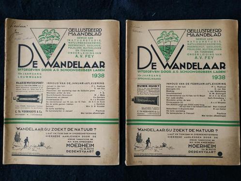 Tijdschrift De Wandelaar uit 1938, Verzamelen, Tijdschriften, Kranten en Knipsels, Tijdschrift, 1920 tot 1940, Ophalen of Verzenden