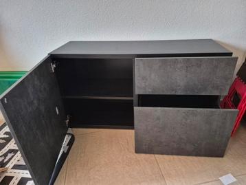 Ikea Besta kastje met Kallviken frontjes - afbeelding 2 Ikea Besta kastje met Kallviken frontjes - afbeelding 2