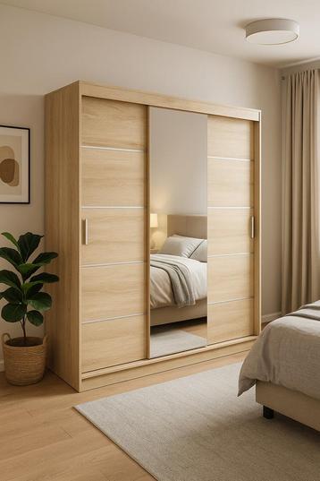 Nieuwe Kledingkast met Schuifdeuren - afbeelding 3 Nieuwe Kledingkast met Schuifdeuren - afbeelding 3