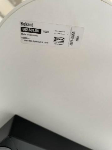 Bekant bureau wit ikea 120 x 80 - afbeelding 4 Bekant bureau wit ikea 120 x 80 - afbeelding 4