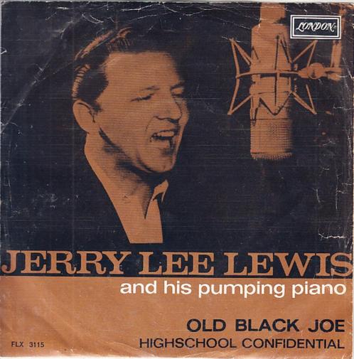 jerry lee lewis - old black joe ( 1964/ rock n roll) nl pers, Cd's en Dvd's, Vinyl Singles, Pop, 7 inch, Ophalen of Verzenden