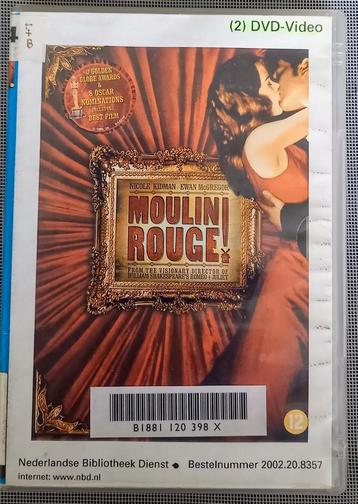 Dvd Moulin rouge Nicole Kidman 