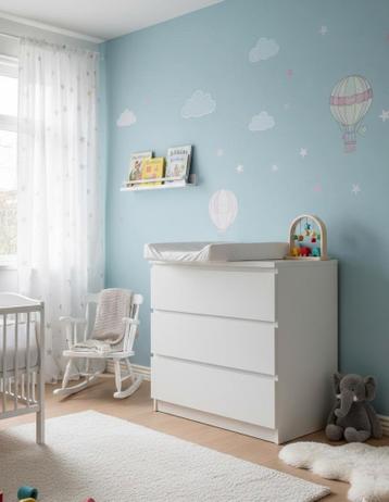 Ikea Malm ladekast Wit - 80x78 cm - Goede Staat - afbeelding 1 Ikea Malm ladekast Wit - 80x78 cm - Goede Staat - afbeelding 1