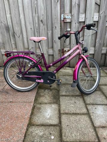 Meisjesfiets Loekie Prinses 20 inch.
