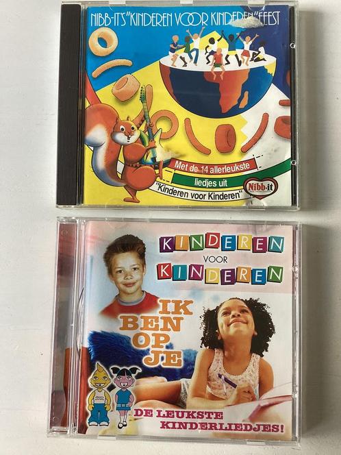 2 cd’s Kinderen voor Kinderen, Cd's en Dvd's, Cd's | Kinderen en Jeugd, Zo goed als nieuw, Muziek, Verzenden