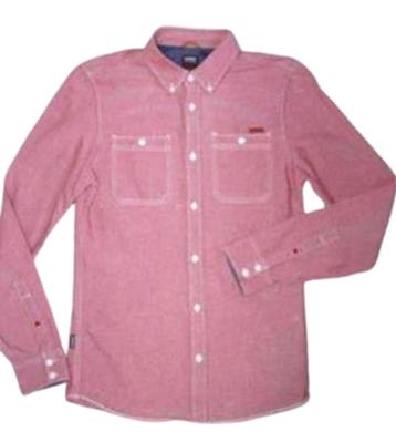 CHASIN overhemd, shirt, TIMES RICH, roze, Mt. S