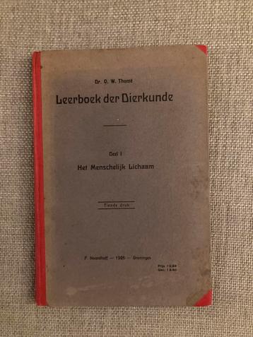 Leerboek der Dierkunde - Deel 1, Het Menschelijk Lichaam -