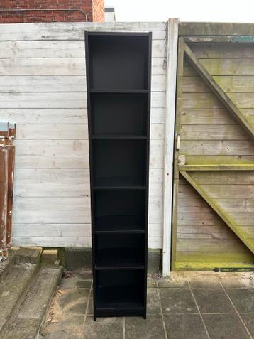 IKEA Billy Boekenkast 202x40x28cm - Zwart - afbeelding 1 IKEA Billy Boekenkast 202x40x28cm - Zwart - afbeelding 1