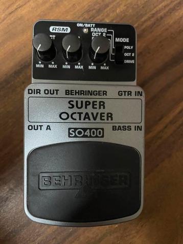 Behringer super octaver so400 (copy Boss oc-3)