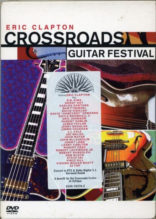 Eric Clapton -Crossroads Guitar Festival- Live Dallas Texas, Cd's en Dvd's, Dvd's | Muziek en Concerten, Zo goed als nieuw, Muziek en Concerten