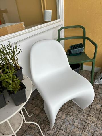 2 design kunststof stoelen voor binnen of buiten (set) 